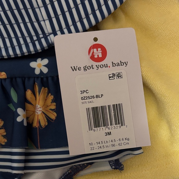 Huggies Babywear baby girl swimsuit set - Picture 5 of 5